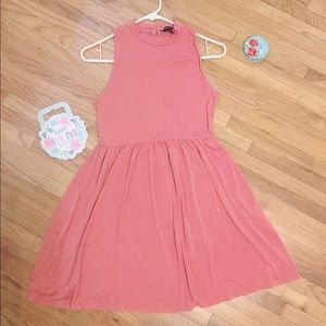 Pink spring dress